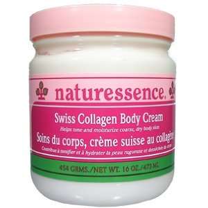  NATURESSENCE Swiss Collagen Body Cream 16oz/473ml Beauty