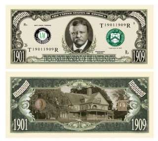 US Presidents Complete Dollar Bill Set (54/$15.00)  