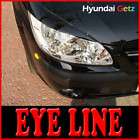 Headlight Eyebrow Eyelid PAINTED For 06 10 Hyundai Getz