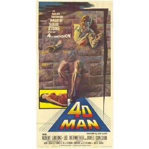  4D Man   Movie Poster   27 x 40