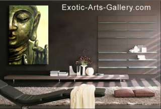 Modern Abstract Oil Paintings on Canvas Buddha Painting  