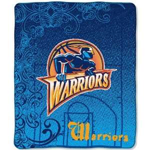  Golden State Warriors NBA Micro Raschel Throw (50 x60 