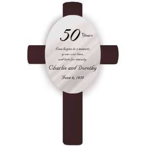   Favors Personalized Anniversary Cross Love 50 Years 