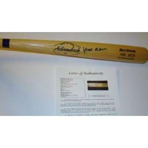   Bat   Full Size Adirondack JSA X07486   Autographed MLB Bats Sports