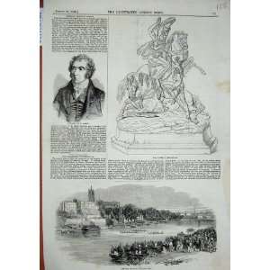  1843 Arago Chester Regatta Anglesey Testimonial Statue 