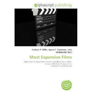  Most Expensive Films (9786133905276) Books