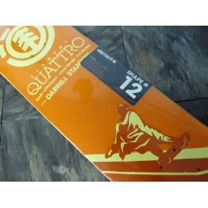 Element Darrell Stanton Quattro Skateboard Deck  Sports 