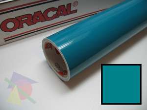 Roll 24 X 10yd Turquoise Blue Oracal 651 Sign Vinyl  