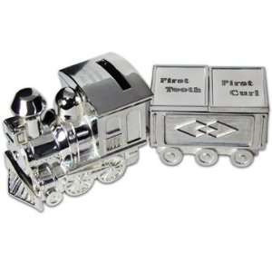  Personalized Elegant Engraved Train Money Bank Block and 