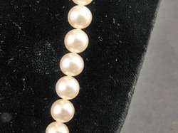 Mikimoto 20 Pearl Necklace  