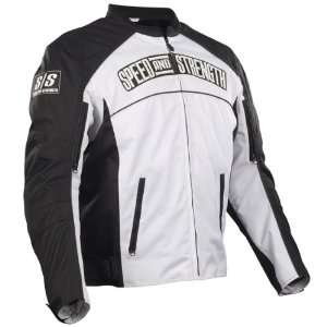   and Strength Seven Sins Textile Jacket   White (2X Large 87 5551