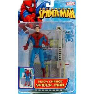    The Amazing Spider man Quick Change Spiderman Toys & Games