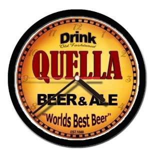  QUELLA beer and ale cerveza wall clock 