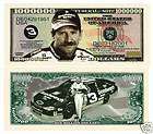 LOT OF 10   Dale Earnhardt Sr. Million Dollar Bills