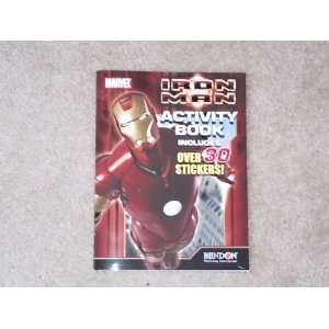  Iron Man Activity Book Toys & Games