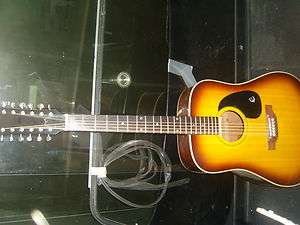 Epiphone 12 String Acoustic Guitar 1970s  