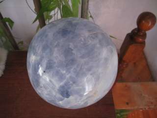 17.63lb Huge 6.88 Celestite Sphere,Crystal Ball Healing,Mineral 