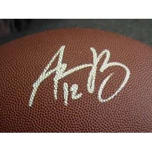  Aaron Rodgers signed football Green bay packers 