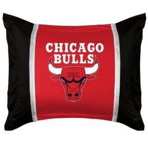  NBA Chicago Bulls Pillow Sham   Sidelines Series Sports 