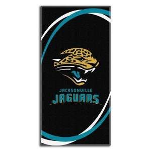  Jacksonville Jaguars NFL Fiber Reactive Swoosh Beach Towel 