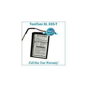   Extended Life Battery For The TomTom XL 335T GPS (335 T) Electronics