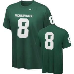  Michigan State Spartans Green Nike Football Replica Jersey 