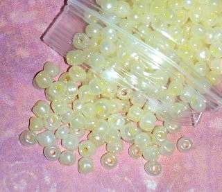 SPACER SEED BEAD ROCAILLES   4MM   395 PIECES   8 1343  