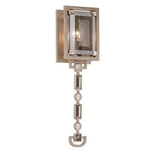  Paparazzi Wall Sconce in Silver Leaf