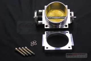  flow 90mm intake throttle body cnc billet rx7 13b 20b tri rotary turbo