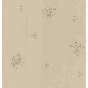 Brewster 980 69960 Mirage Silks Bud Toss Wallpaper, 20.5 Inch by 396 