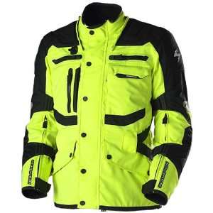  Scorpion XDR Commander Black and Neon Motorcycle Jacket 