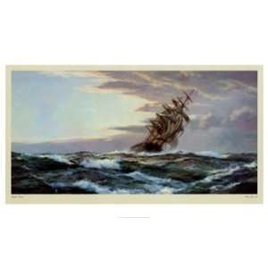  Glory of the Seas   Poster by Montague Dawson (38 x 22 