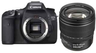   EOS 7D SLR Digital Camera + Canon EF S 15 85mm f/3.5 5.6 IS USM Lens