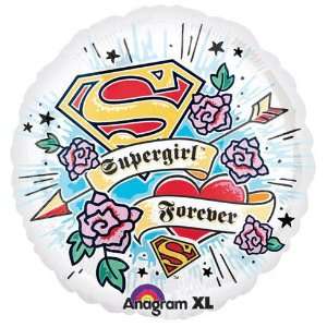   Supergirl Forever birthday party mylar balloon 18 inch