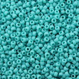 Toho Round Seed Bead 11/0 OM Turquoise 15g 11 55F  