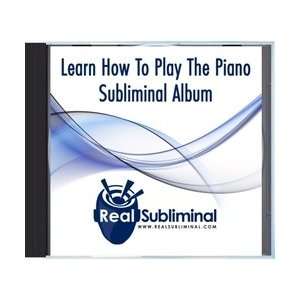  Learn How To Play The Piano Subliminal CD Musical 