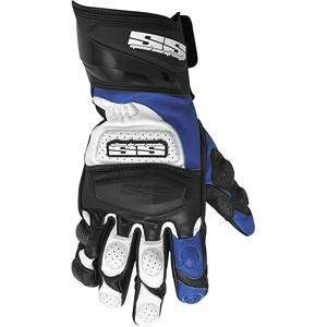 Speed and Strength Twist of Fate Race Gloves   Large/Blue
