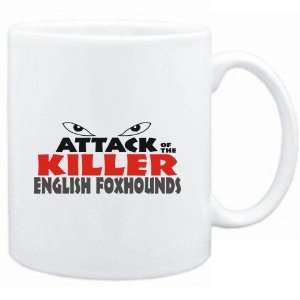    ATTACK OF THE KILLER English Foxhounds  Dogs