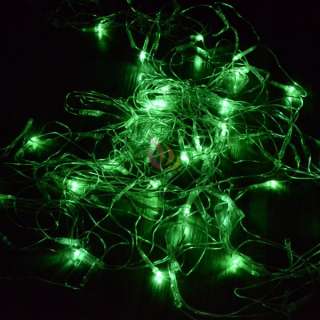 Green 100 LED 10m Fairy String Light for Christmas Wedding Party 