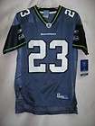 GREEN Seattle Seahawks THROWBACK nfl Jersey YOUTH L  
