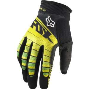   Road/Dirt Bike Motorcycle Gloves   Green/Yellow / X Large Automotive