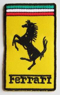 FERRARI   Marque Badge Logo Embroidered Patch  