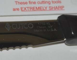 Cutco Classic Handle Set of 2 Table Knives 1759  