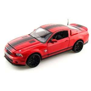  2012 Ford Shelby GT500 Super Snake 1/18 Red w/Black 