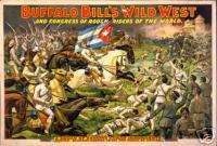 Spanish American War Buffalo Bills wild west show 1898  