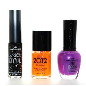 Crackle Style Design Mercy Me 3 Piece Color Nail Lacquer 