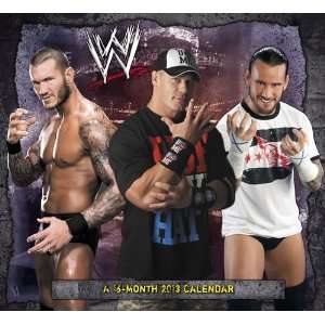  WWE Superstars 2013 Wall Calendar