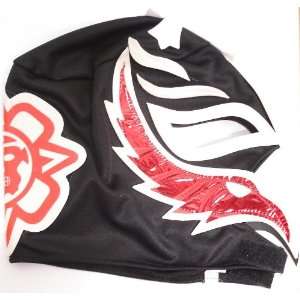  WWE Black/Red/White Rey Mysterio Kids Wrestling Mask (No 