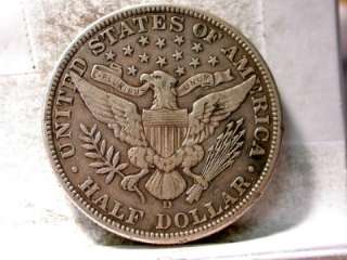 1915 D XF BARBER HALF ID#P994  