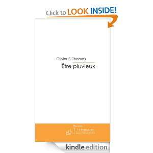 Être pluvieux (French Edition) Olivier F. Thomas  Kindle 